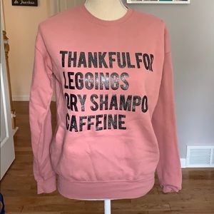 Declan crew thankful for crewneck sweatshirt mauve